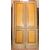 PTL671 - Porta antica in legno laccato, misura cm L 131 x H 265