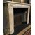 CHM847 - Camino antico in marmo bianco, misura cm L 126 x H 105 x P 35