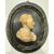 Profilo di Imperatore Romano in marmo bianco - XVII Secolo