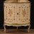 Corner cabinet in lacquered, gilded and painted wood from the 20th century