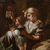 Ambito di Pieter Van Laer, XVII secolo, Scena di elemosina
