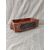 Bellissimo portagioie in marmo rosso Verona con intarsio - 15 x 30 cm