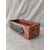 Bellissimo portagioie in marmo rosso Verona con intarsio - 15 x 30 cm