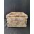 Fenomenale mortaio da centro in marmo di Carrara con intarsio - 26 x 26 cm