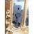 SPECC510 - Consolle con specchiera dorata, epoca '700, mis. max cm L 160 x H 309 x P 50