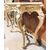 SPECC511 - Consolle con specchiera dorata, epoca '700, mis max cm L 135 x H 325 x P 50