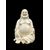Scultura in avorio raffigurante Buddha.Giappone.