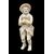 Sculturina in avorio raffigurante figura di mendicante.Olanda.