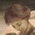 Italian painting nude of a young woman from the 20th century