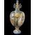 Vaso in maiolica a decoro istoriato con manici serpentiformi.Gaetano Battaglia.Napoli.