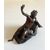 Scultura in bronzo "Satiro a riposo" - metà XX secolo