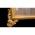 SPECCHIERA IN LEGNO DORATO - LIGURIA - XIX SEC.