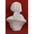 SCULTURE ANTICHE IN ALABASTRO, SCULTURA  ANTICA DI DONNA, BUSTO DI RAGAZZA, EPOCA FINE XIX SECOLO. (STAL84)