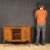 Credenza italiana in legno del XX secolo