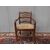 POLTRONA RUSTICA IN NOCE PROVENZALE FRANCIA  cm L 56xP44xH88