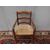POLTRONA RUSTICA IN NOCE PROVENZALE FRANCIA  cm L 56xP44xH88