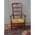 POLTRONA IN ROVERE IMPAGLIATA PROVENZALE EPOCA 800 FRANCIA  cm 54xP46xH111