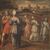 Great Italian painting oil on canvas from the 18th century