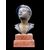 Scultura in bronzo ‘scugnizzo’ su base marmorea.