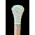 Bastone con pomolo in avorio globulare inciso a spirale con bussola.