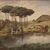 Grande dipinto francese paesaggio firmato del XX secolo