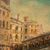 Giovanni Bonomi (attivo nella seconda metà del XIX secolo), Veduta con il Ponte di Rialto  