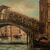 Giovanni Bonomi (attivo nella seconda metà del XIX secolo), Veduta con il Ponte di Rialto  