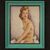 Dipinto francese nudo anni 60'