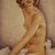 Dipinto francese nudo anni 60'