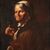 Antique Lombard painting portrait from 17th century