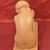 SCULTURE ART DECO IN TERRACOTTA, NUDO DI DONNA ACCOVACCIATA, AMEDEO GENNARELLI. (STTE86)