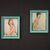 Dipinto nudo di donna anni 60