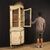 Lacquered, gilded and painted Venetian corner cabinet