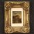 English painting landscape on the river from 20th century