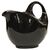 Teiera  o brocca americana in ceramica nera - O/3509 -