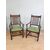 COPPIA DI SEGGIOLONI A TORCILIONI, POLTRONE,  ROVERE MASSELLO RESTAURATE