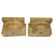 Coppia di mezzi capitelli in legno - M/740 -