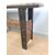 Consolle vintage tavolo da parete in legno massello trattato effetto pietra