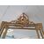 Specchiera del 700 con cornice foglia oro   H 180 - L 110