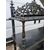Etagere libreria scaffale stile eclettico fine 800 legno laccato e decorato