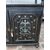 Etagere libreria scaffale stile eclettico fine 800 legno laccato e decorato