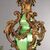 Lampadario Napoleone III in Bronzo Dorato Francia Terzo Quarto XIX Secolo