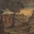 Italian painting oil on canvas landscape from the 18th century