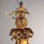 Lampadario Napoleone III in Bronzo Dorato Francia Terzo Quarto XIX Secolo
