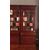 Grande bookcase libreria Inglese stile Regency del 1800 in mogano