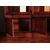 Grande bookcase libreria Inglese stile Regency del 1800 in mogano