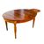 Tavolo ovale elegante dell'Ottocento