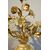 Coppia di candelabri Luigi XVI in bronzo dorato e percellana Sevres blu, Francia XIX secolo