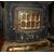  DARS637 - Stufa Parlor Stove in ghisa e ottone, misura cm L 60 x P 50 x H 87