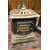  DARS637 - Stufa Parlor Stove in ghisa e ottone, misura cm L 60 x P 50 x H 87